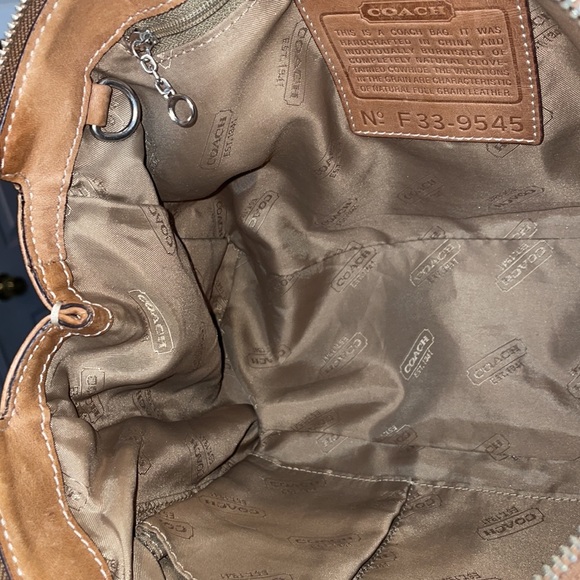 Coach Legacy Leather Full Zip Satchel - Picture 14 of 16